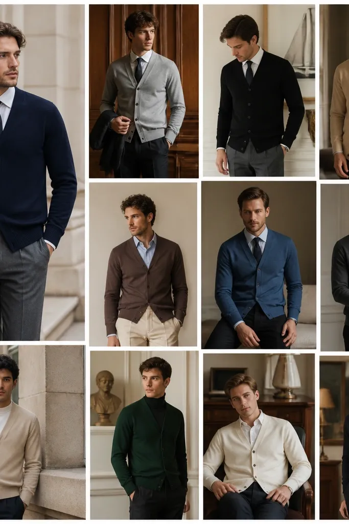 11 Formal Cardigan Outfit Ideas for Men