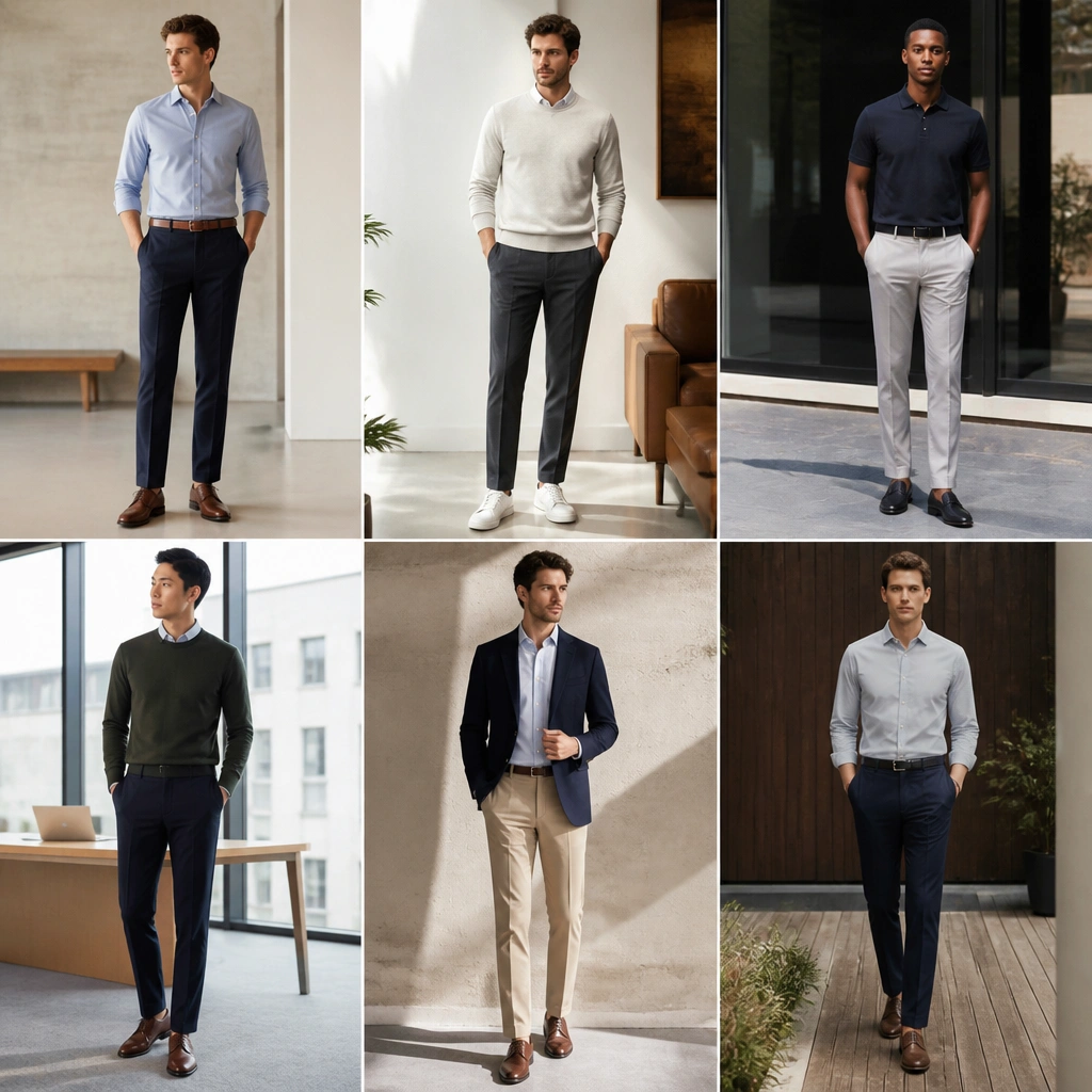Year-Round Business Casual Outfits for Work Men
