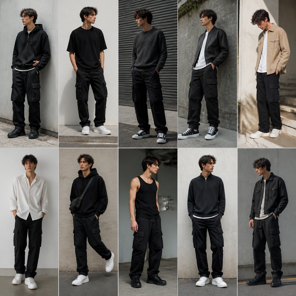 11 Best Black Cargo Jeans Outfit Ideas (Comparison)