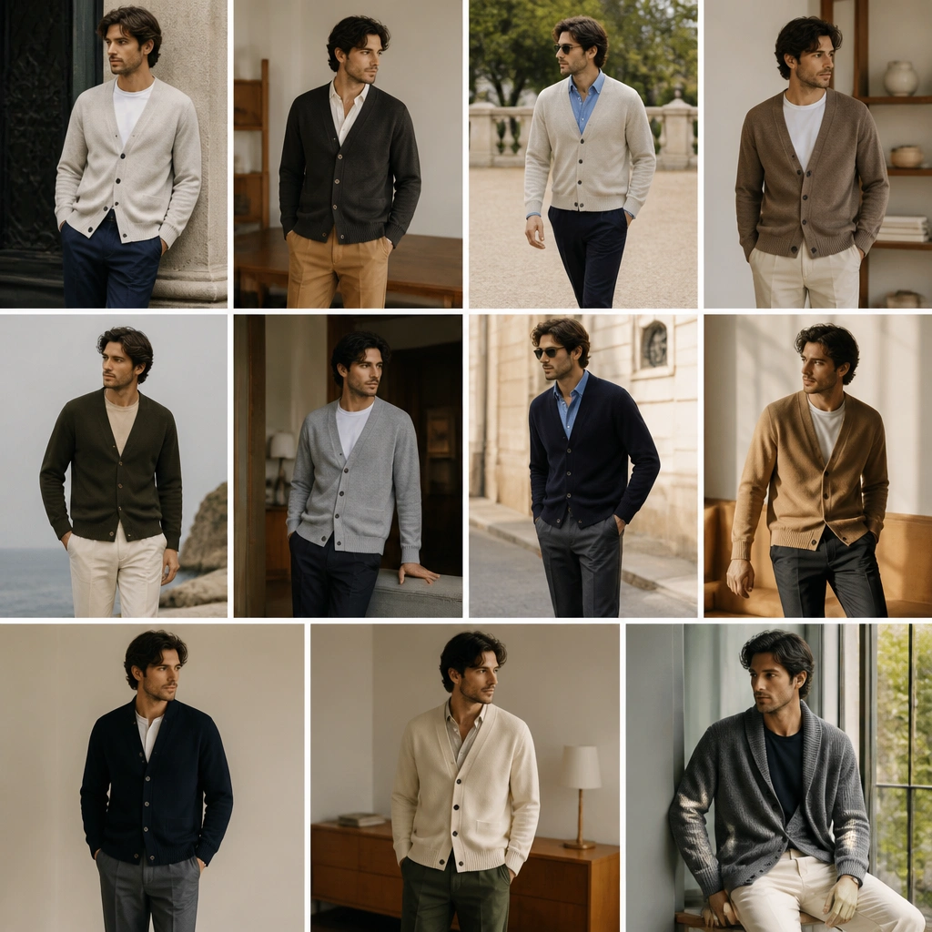 11 Cardigan Outfit Ideas for Men
