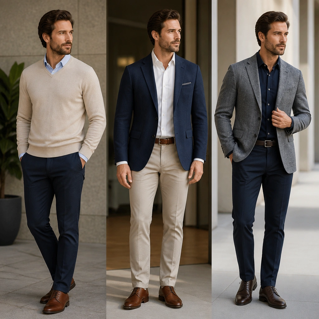 Business Casual Outfit Comparison Review for Men