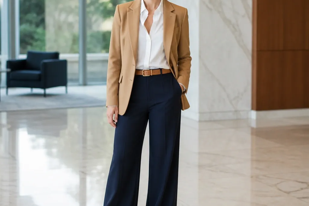 25 Aesthetic Smart Casual Office Outfits for Women You'll Love