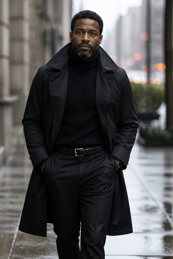 All Black Black Trench Coat Outfit Ideas That Always Work