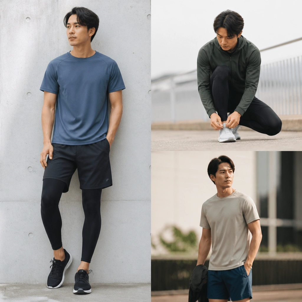 Beginner-friendly ASICS outfit ideas for men