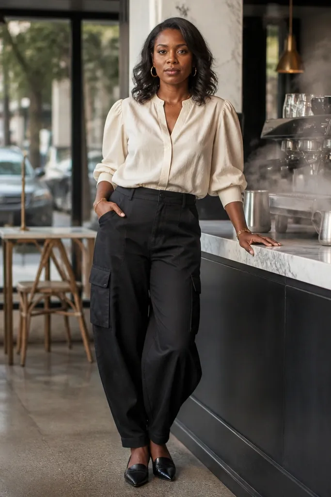 Baggy clothes outfit ideas for Black women