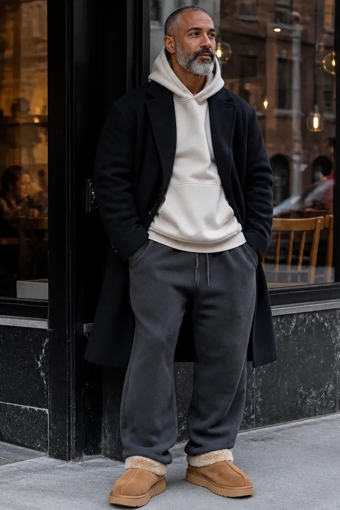 Baggy clothes outfit winter looks