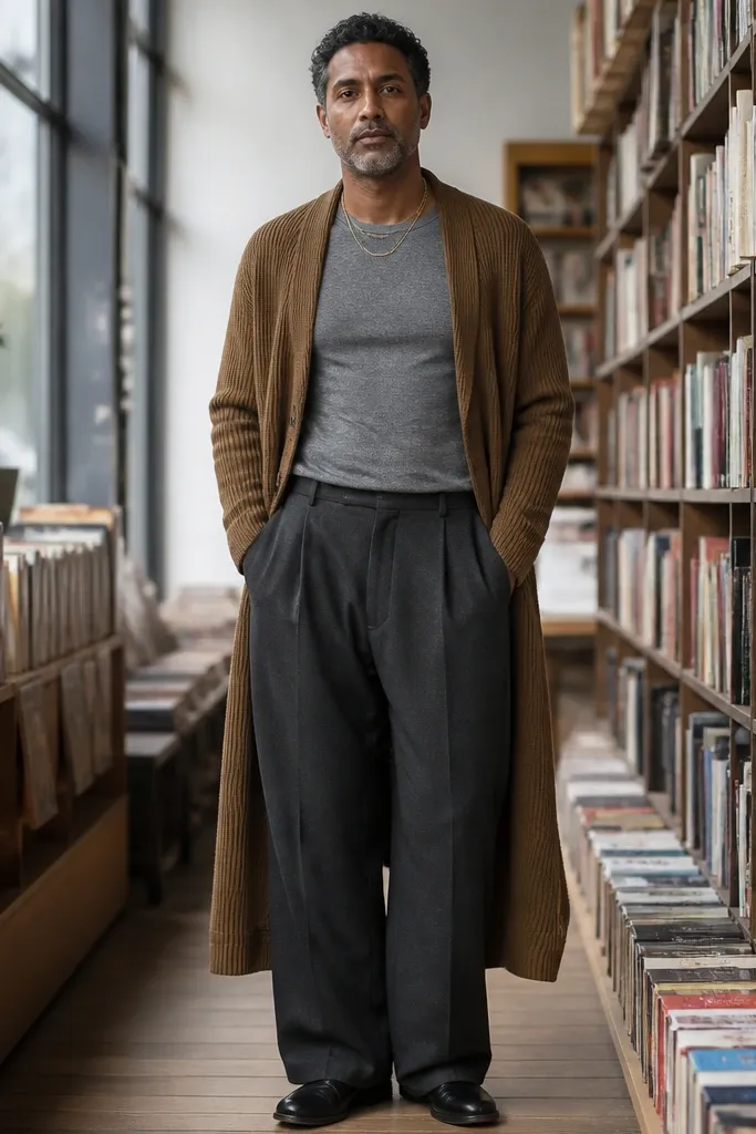 Brown Long Cardigan Outfit Ideas