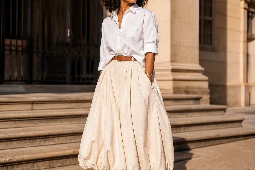 Bubble Maxi Skirt Outfit Guide for Easy Styling