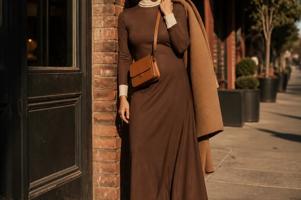 Budget Brown Dress Outfit Ideas