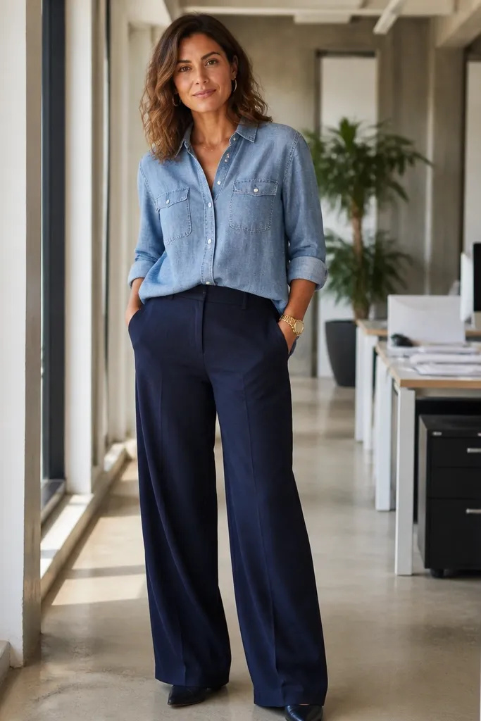 20 Breathable Summer Casual Office Outfits for Women That Breathe