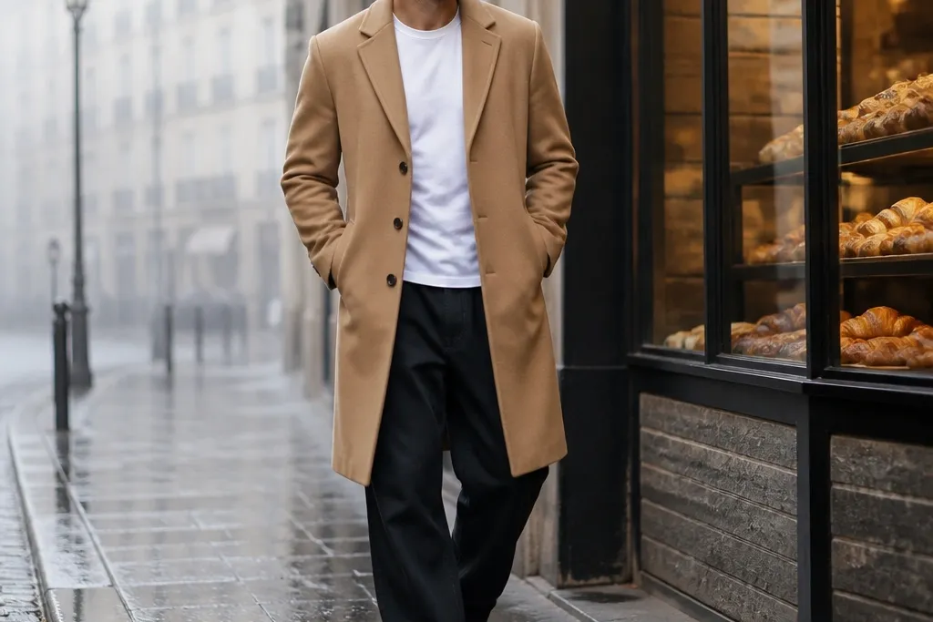 Capsule wardrobe baggy clothes outfit men