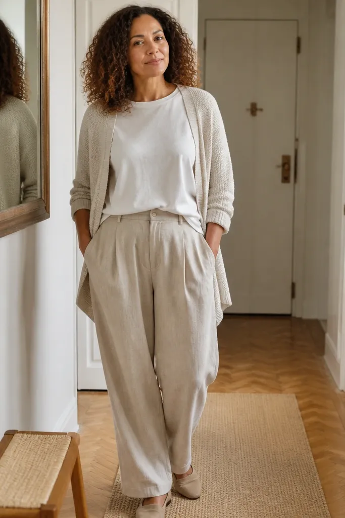 Capsule wardrobe baggy clothes outfit men