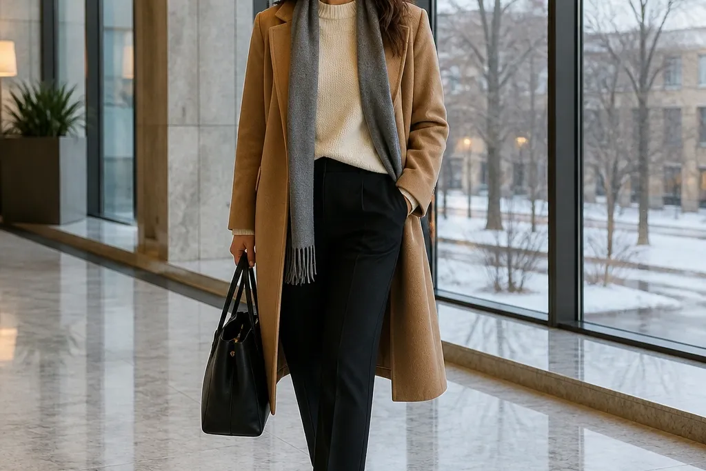 25 Cute Winter Work Outfits for Women Worth Copying