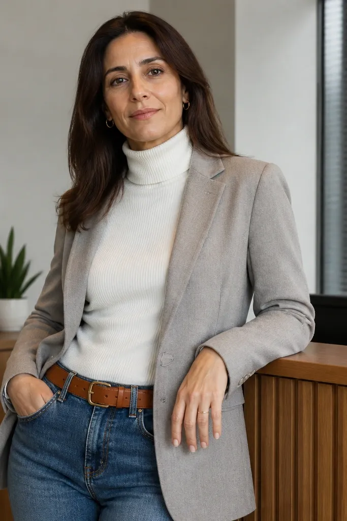 20 Luxury Winter Office Outfits for Women That Feel Cozy