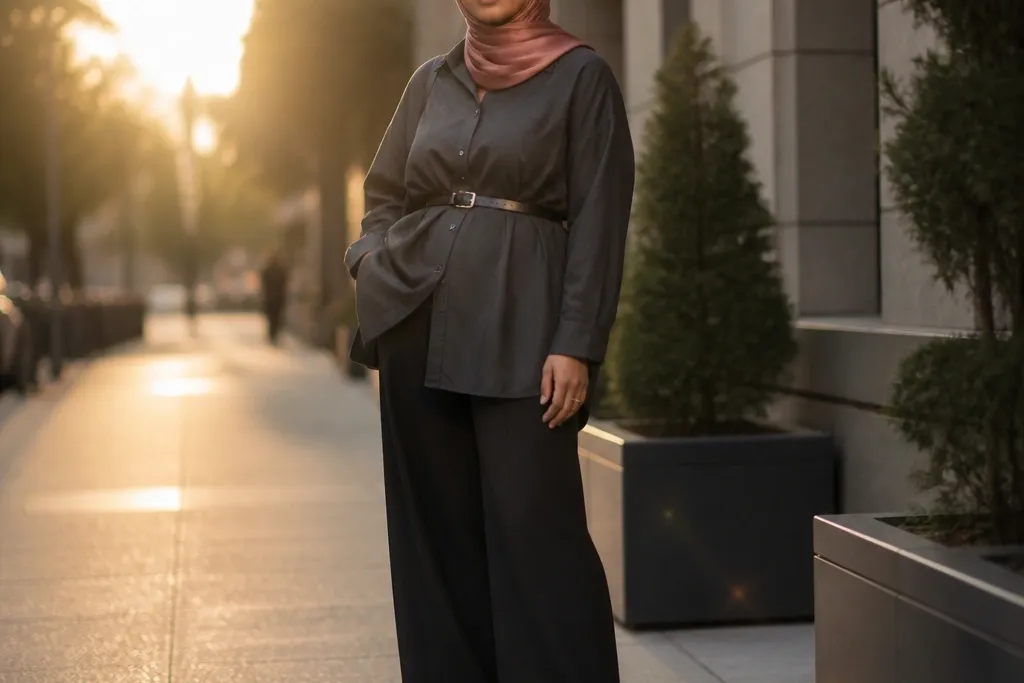 Hijab baggy clothes outfit ideas