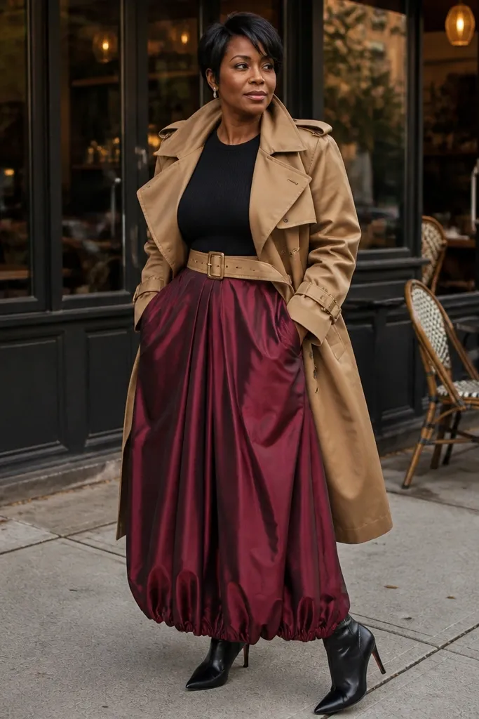 Maxi Bubble Skirt Outfit Ideas Worth Trying