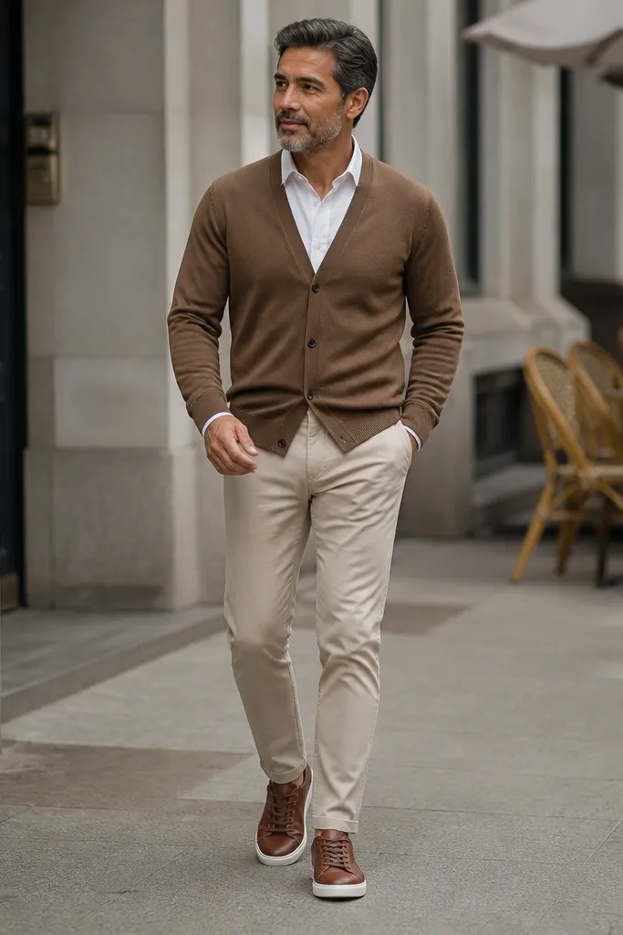Modern Brown Cardigan Outfit Ideas