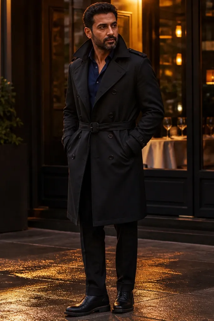 Party Outfit With Black Trench Coat Ideas I Loved Most