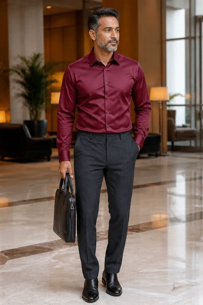 20 Red Button Up Shirt Outfit Ideas I'd Style Again