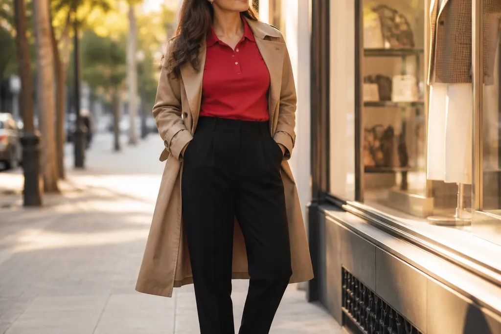 15 Red Polo Shirt Outfit Women's Style Guide