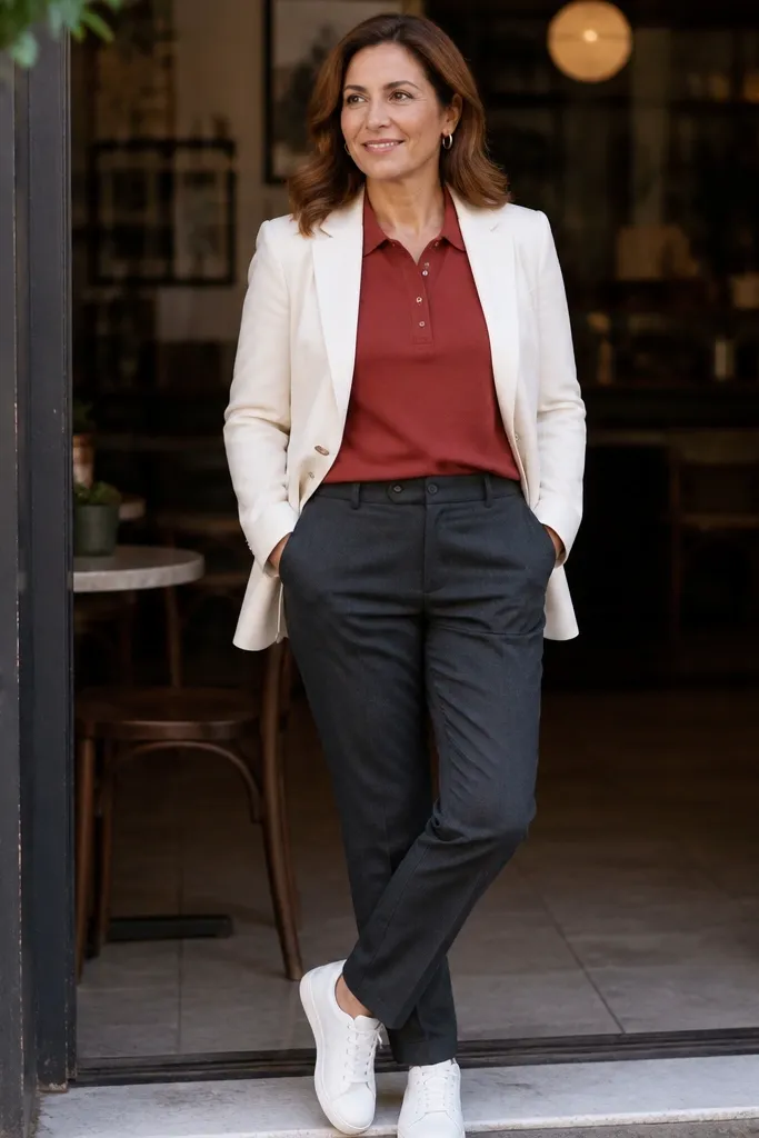 15 Red Polo Shirt Outfit Women's Style Guide