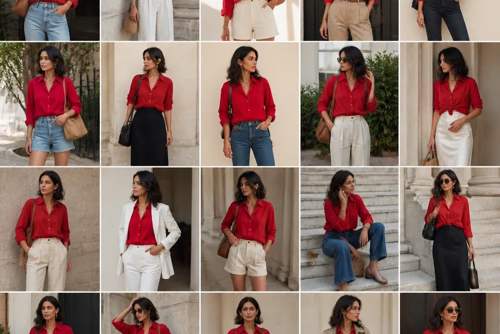 20 Red Shirt Outfit Ideas I'd Wear Again