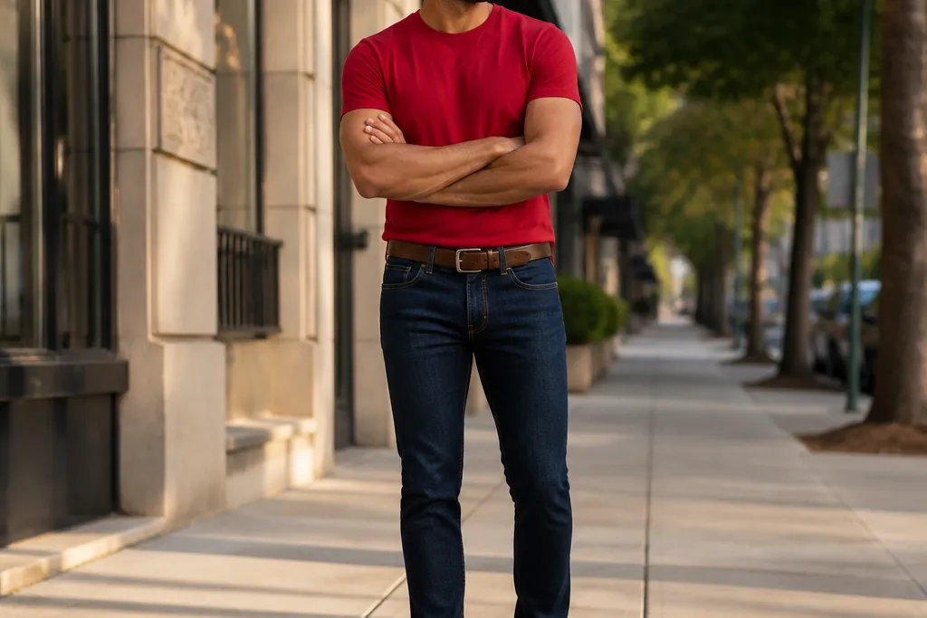 20 Red T Shirt Outfit Men Can Copy Today