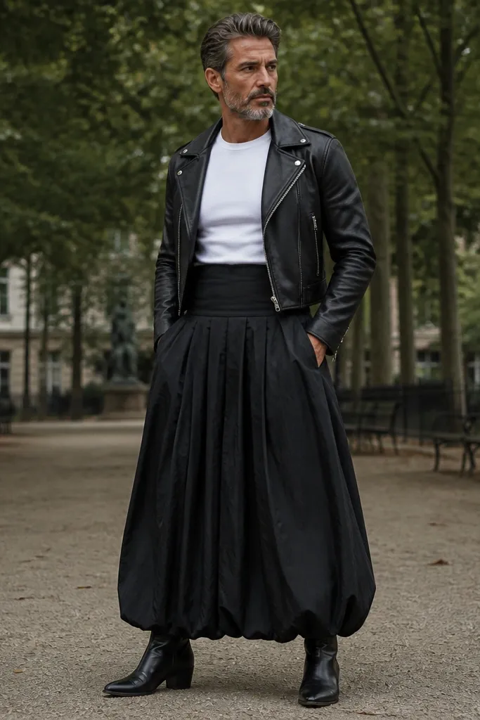 Street Style Bubble Skirt Outfit Ideas