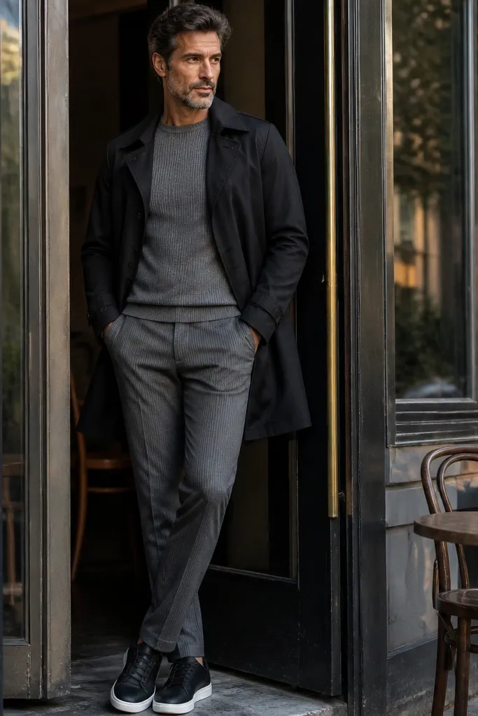 Tall Short Black Trench Coat Outfit Looks I'd Repeat