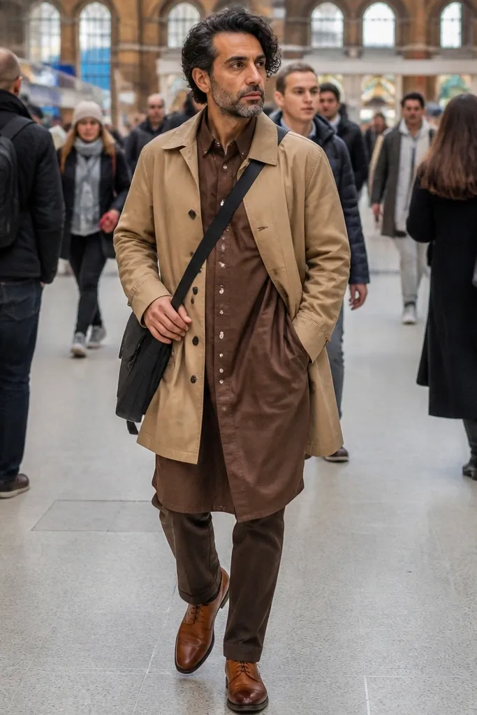 Weekend Brown Dress Outfit in 5 Minutes