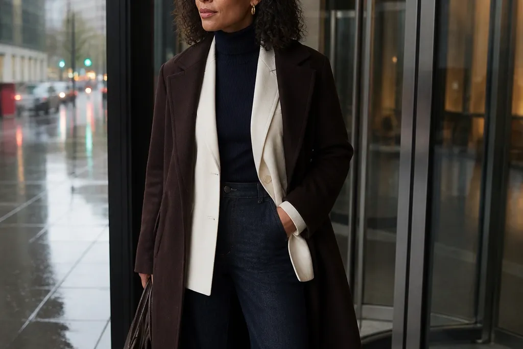20 Women Winter Outfits for Work That Feel Cozy